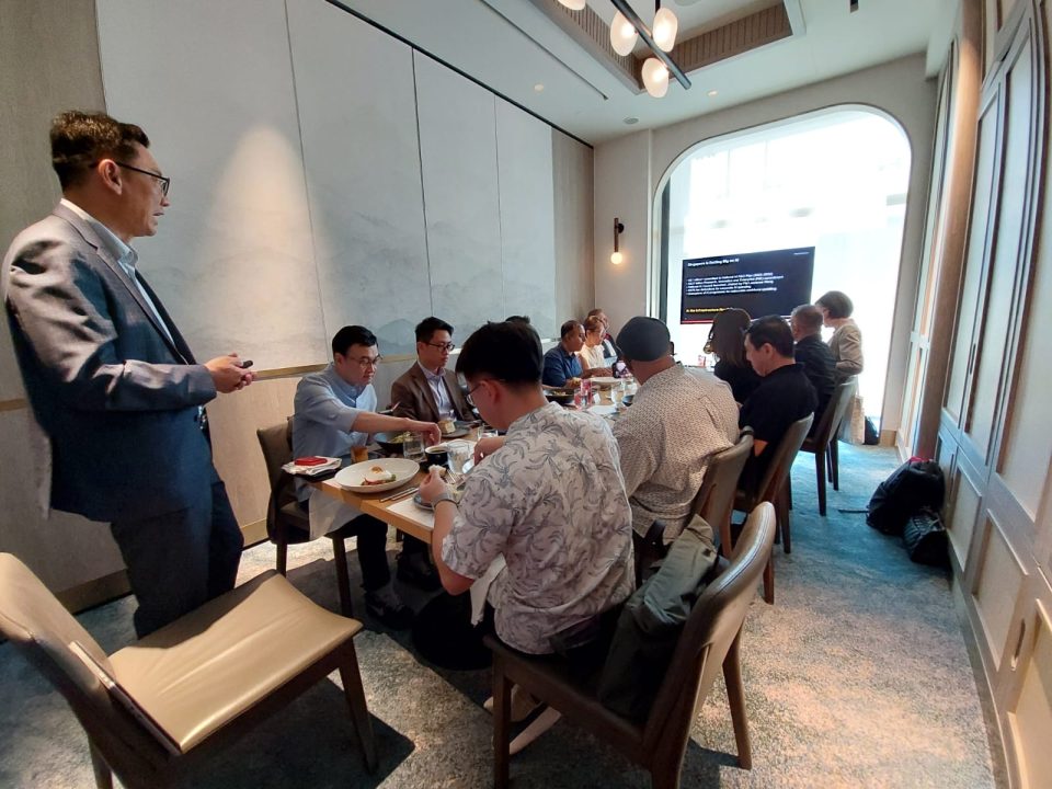 Joe Ong (ASEAN VP and GM, Hitachi Vantara) discussing key findings from the State of Data Infrastructure 2025 report.