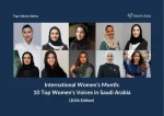 International Women’s Month: 10 Top Women’s Voices in Saudi Arabia (2026)