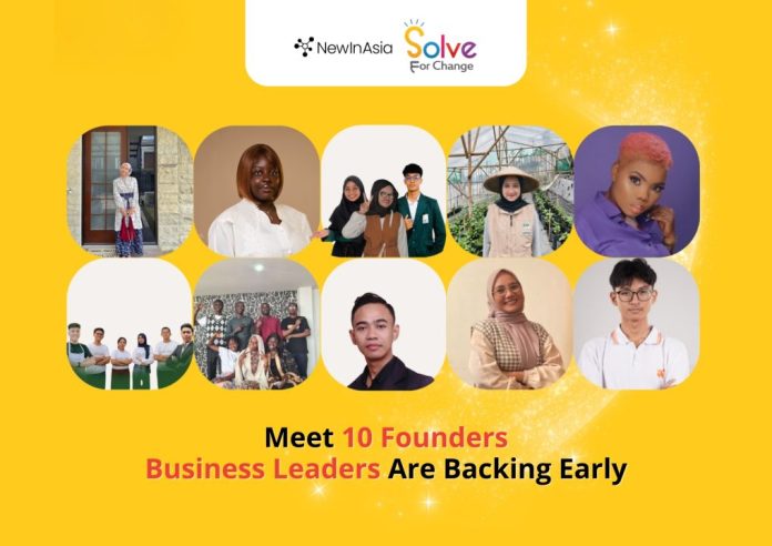The latest cohort of Solve for Change grant winners.